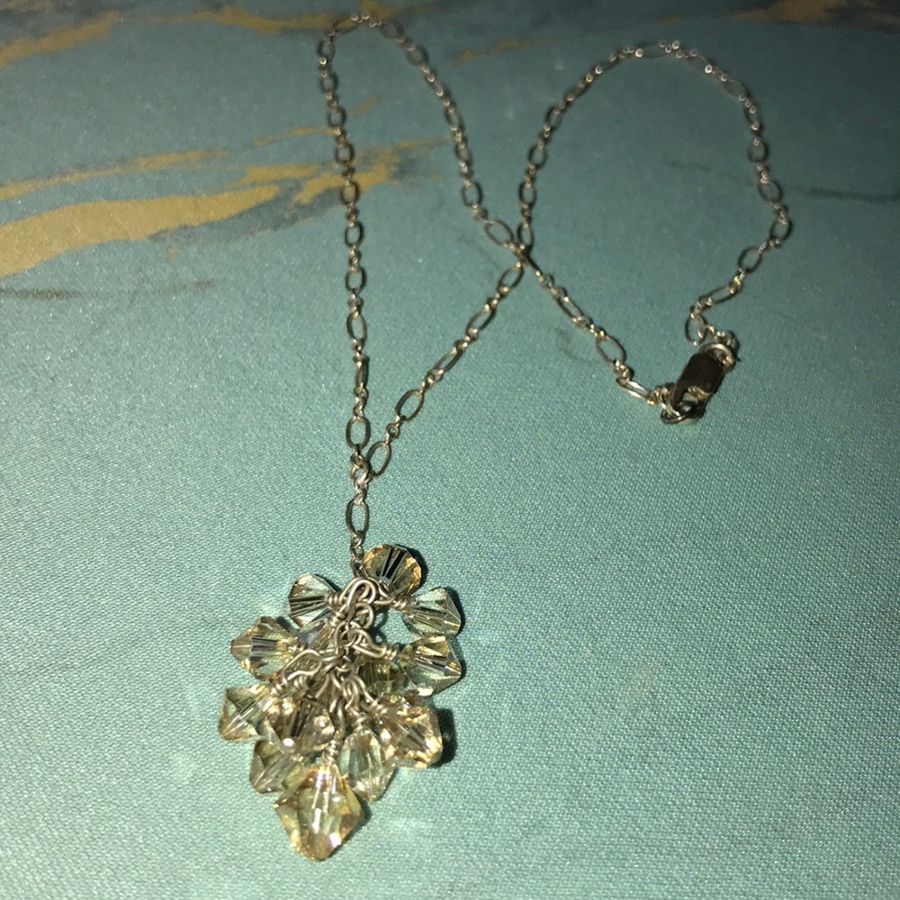 Simple cluster of light catching stones